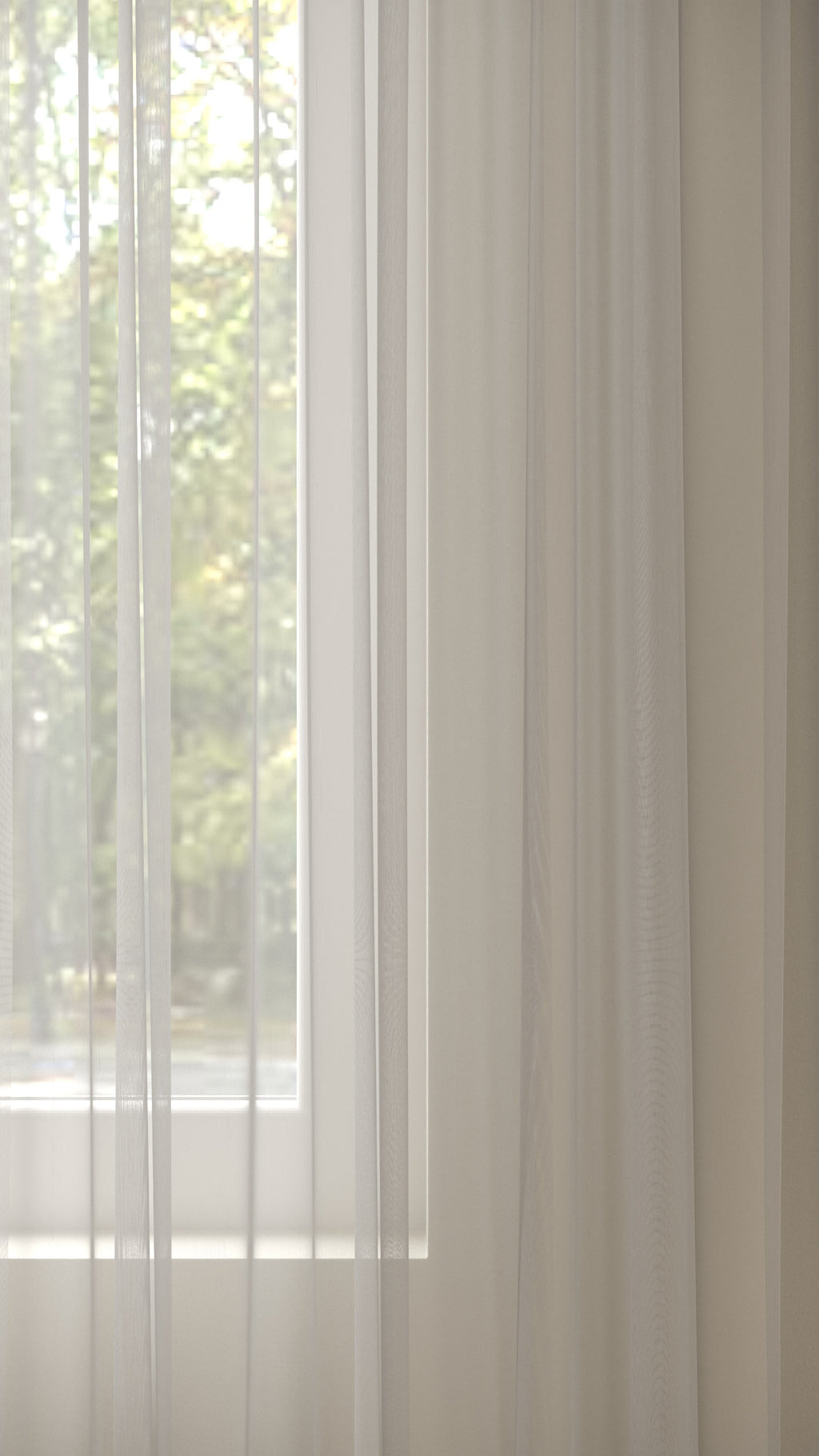 Franse Voile Lichtgrijs