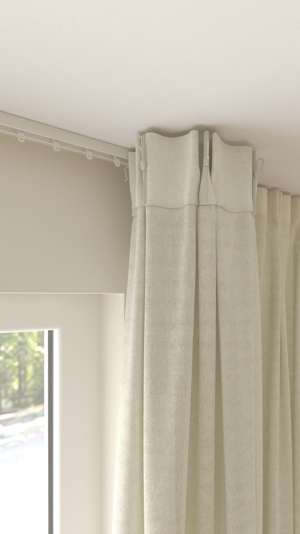 Inbetween Linnenlook Ecru