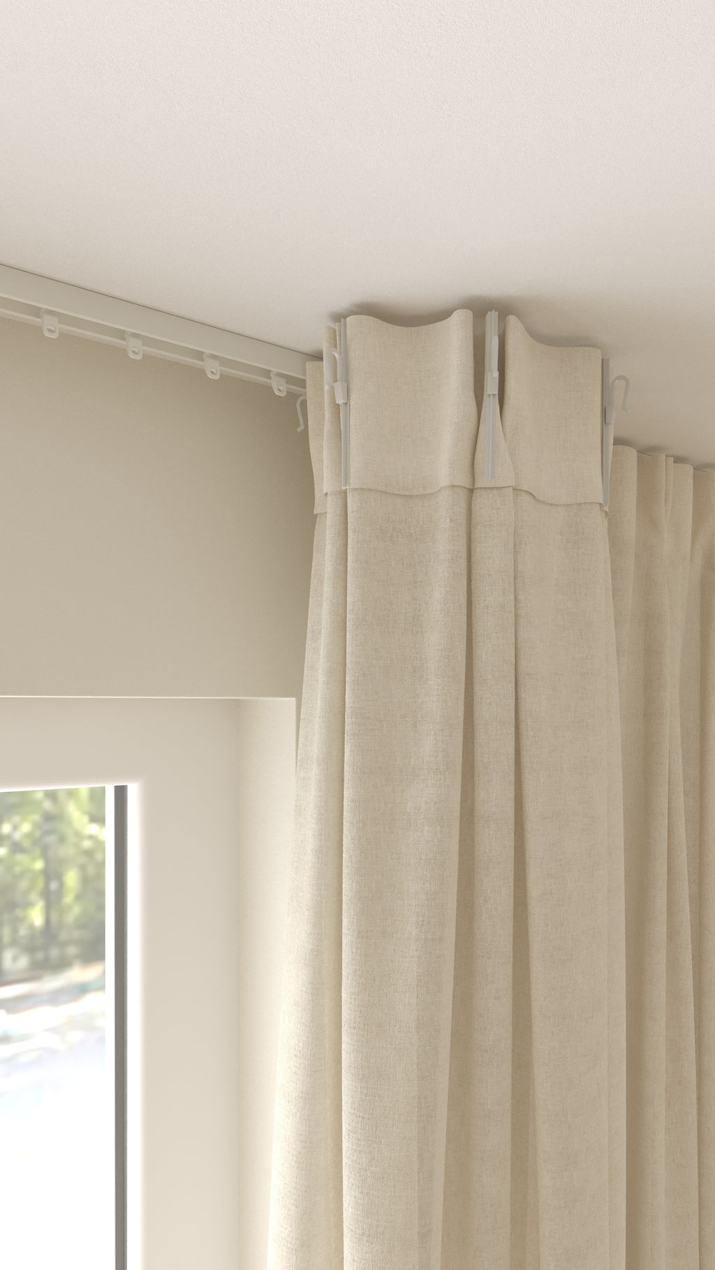 Inbetween Linnenlook Lichtbeige