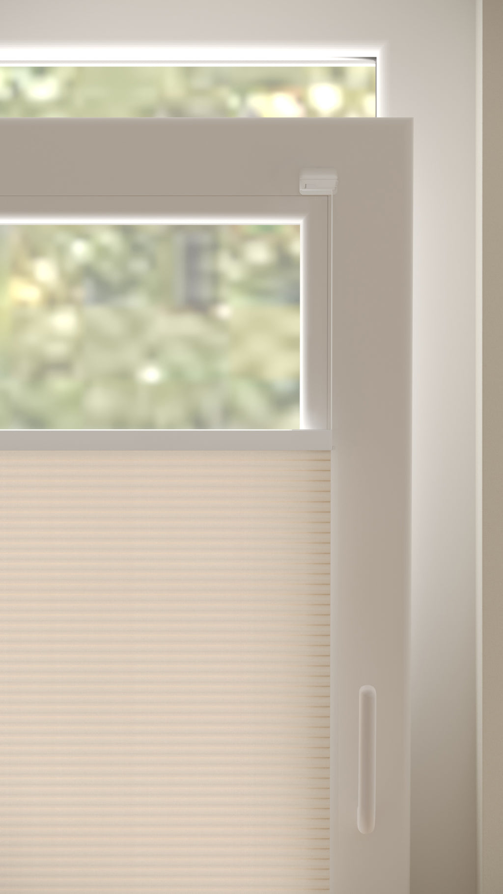Plissé gordijn Trend Beige 03 - Draai/kiep