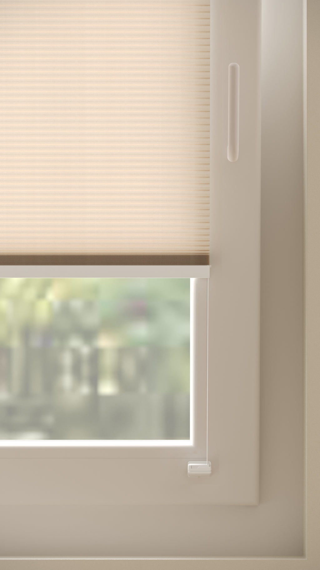 Plissé gordijn Trend Beige 03 - Draai/kiep