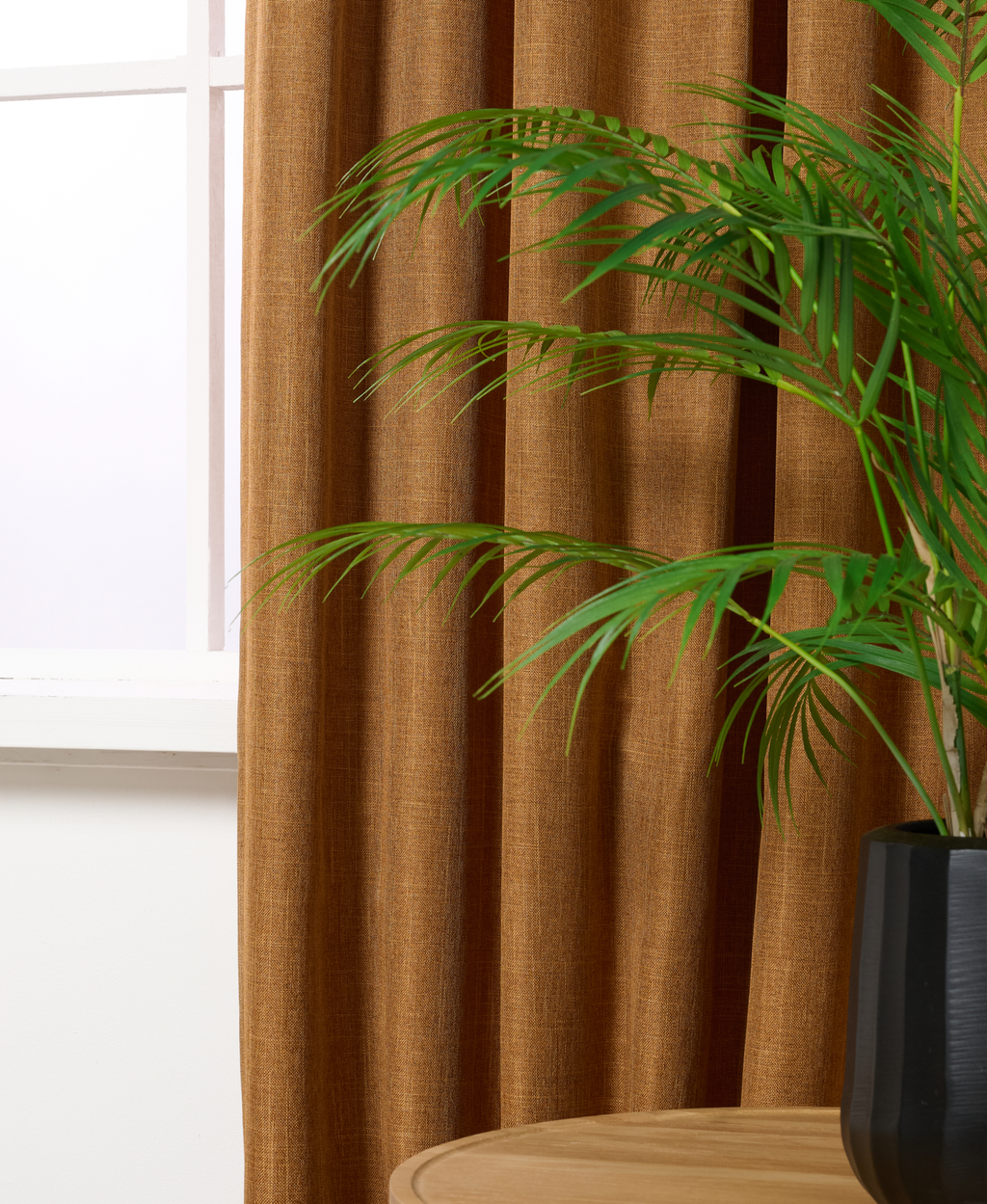 Gordijn Robin Linnenlook Oker 02 Afbeelding 2