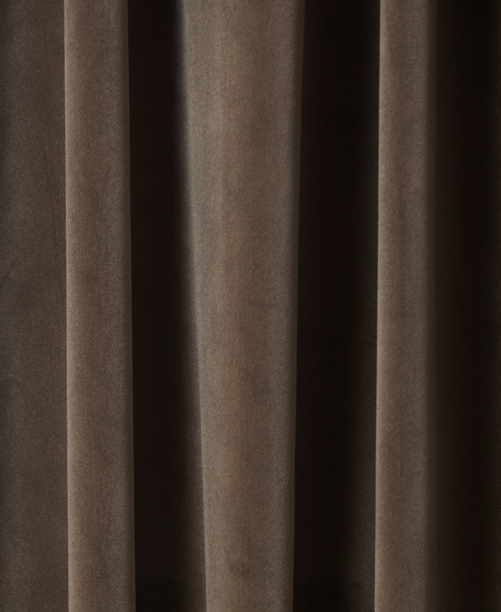 Gordijn Luxury Velvet Taupe 102 Afbeelding 1