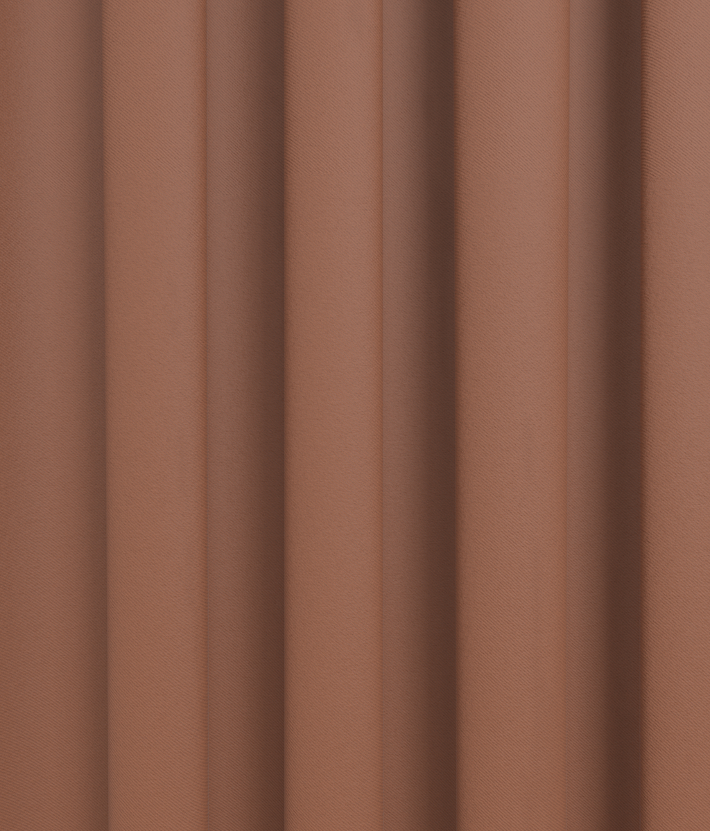 Gordijn Verduistergordijn Terracotta Afbeelding 1