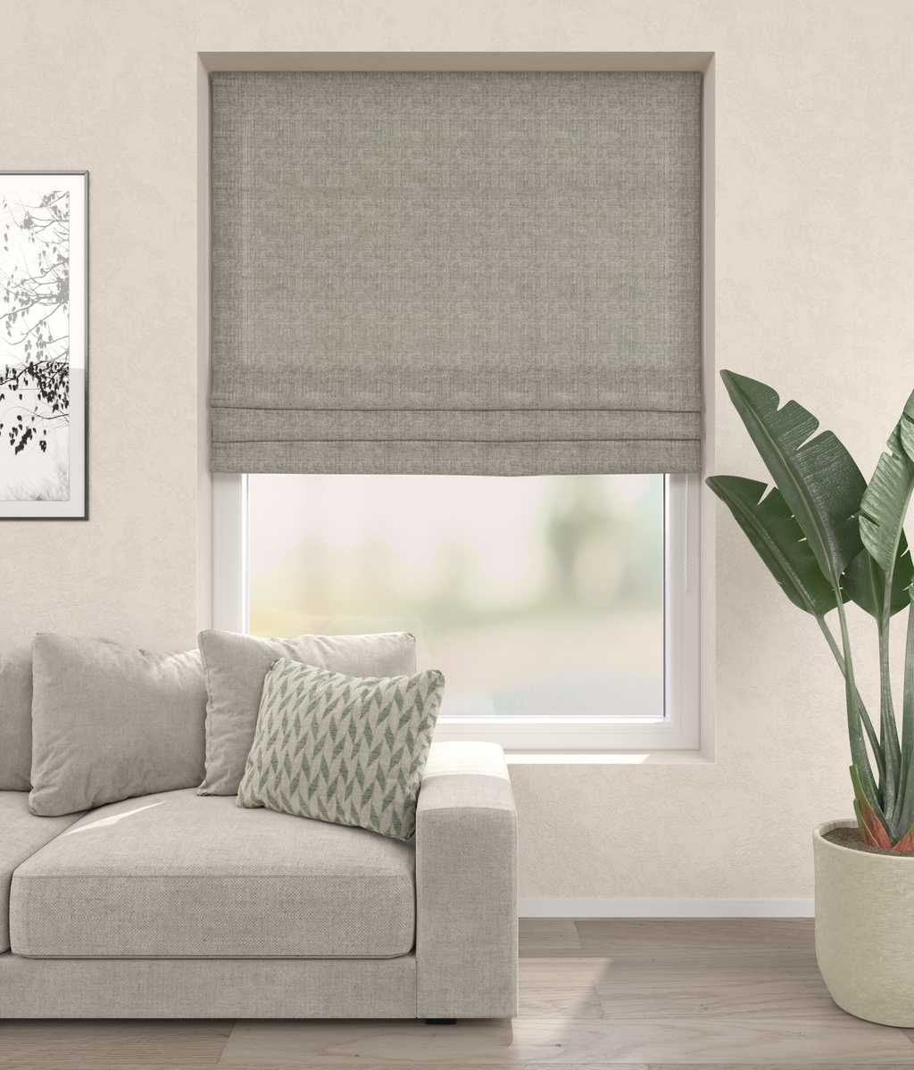 Vouwgordijn Serge Grijs 16701 Afbeelding 1