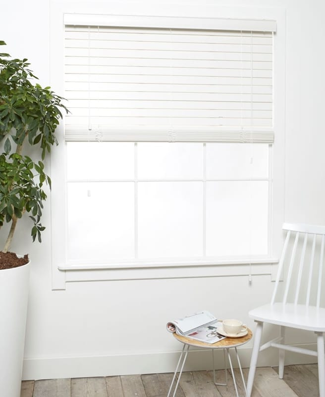 Houten Jaloezieen - Trend Off White