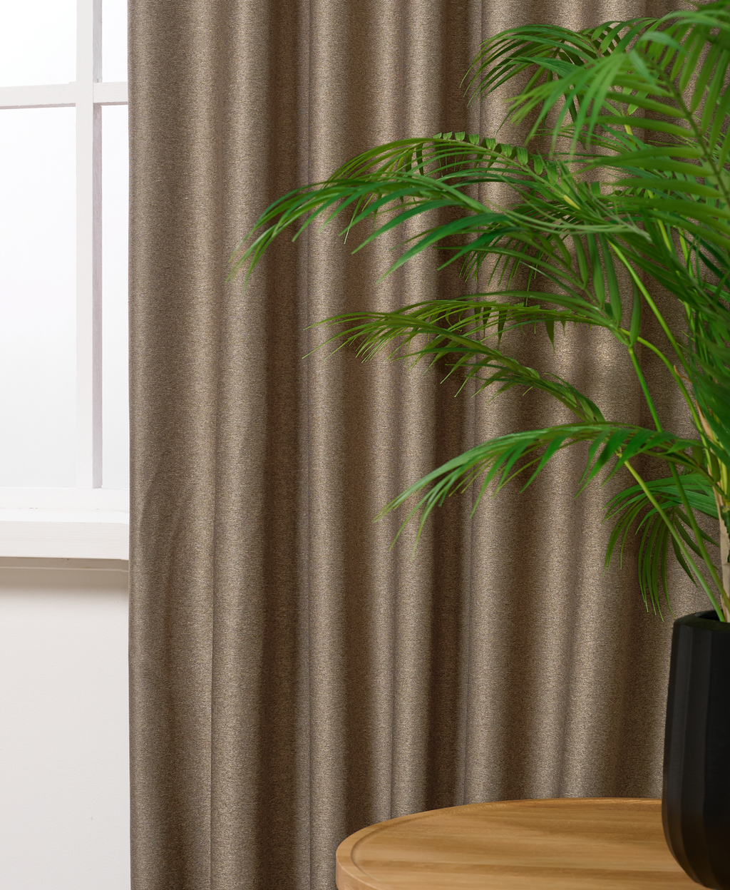 Gordijn Brandvertragend Elton Taupe 08 Afbeelding 2