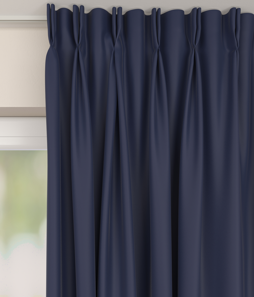 Gordijn Verduistergordijn Blauw Afbeelding 2