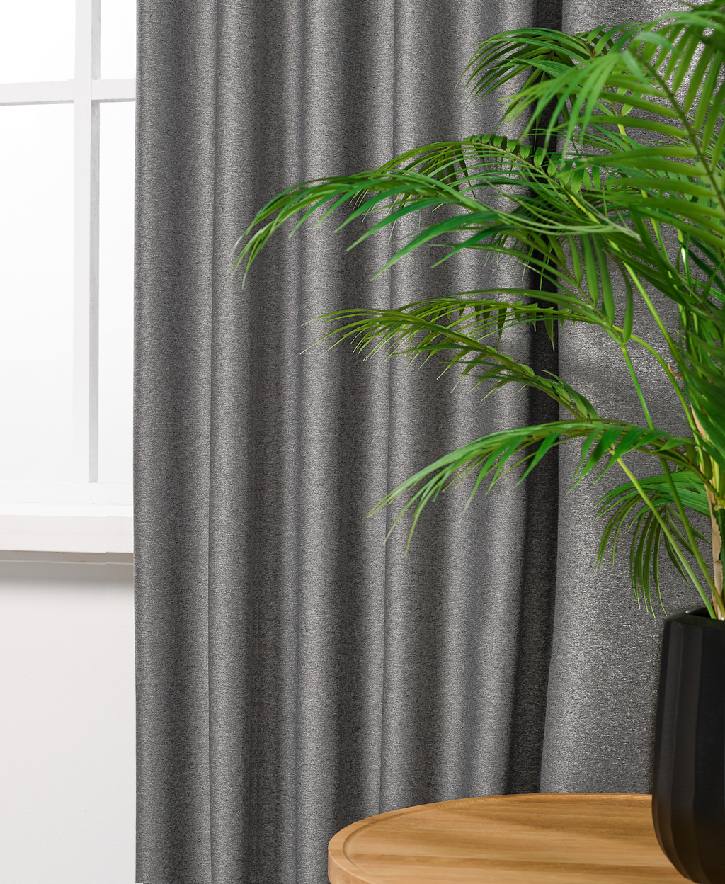 Gordijn Brandvertragend Elton Grijs 01 Afbeelding 2