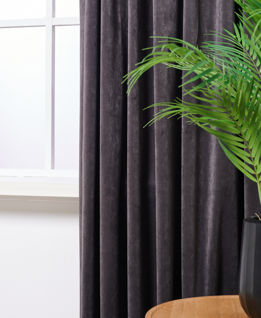 Gordijn Trend Velours Antraciet 97 Afbeelding 2