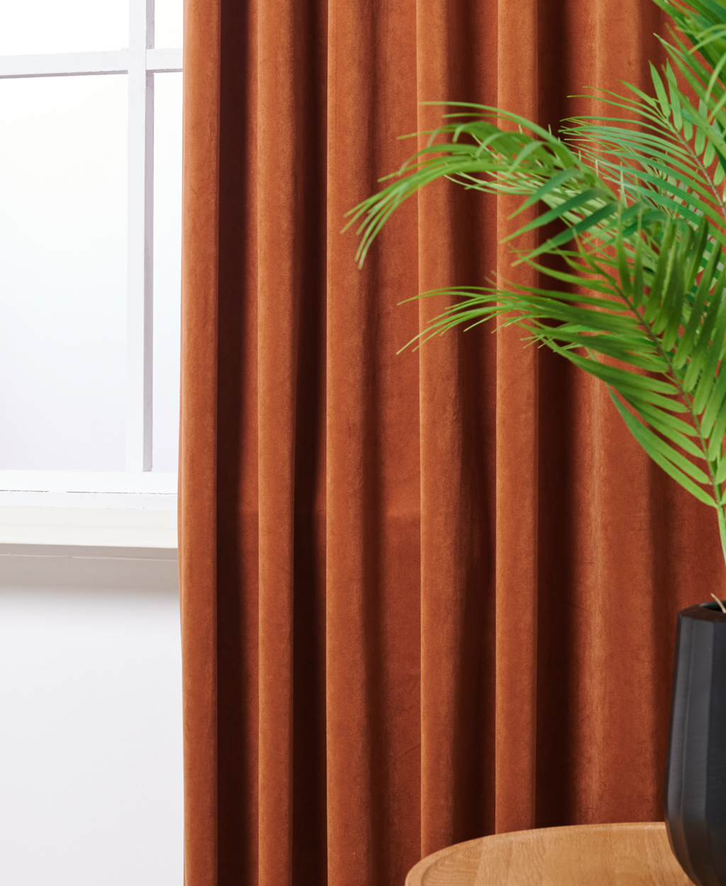 Gordijn Trend Velours Cognac 56 Afbeelding 2