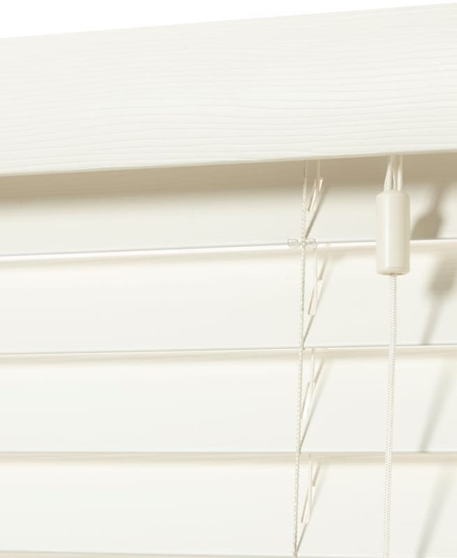 PVC Jaloezieen - Ivoor Reliëf