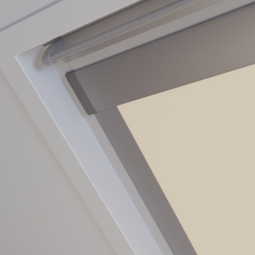 Dakraam rolgordijn Beige 500