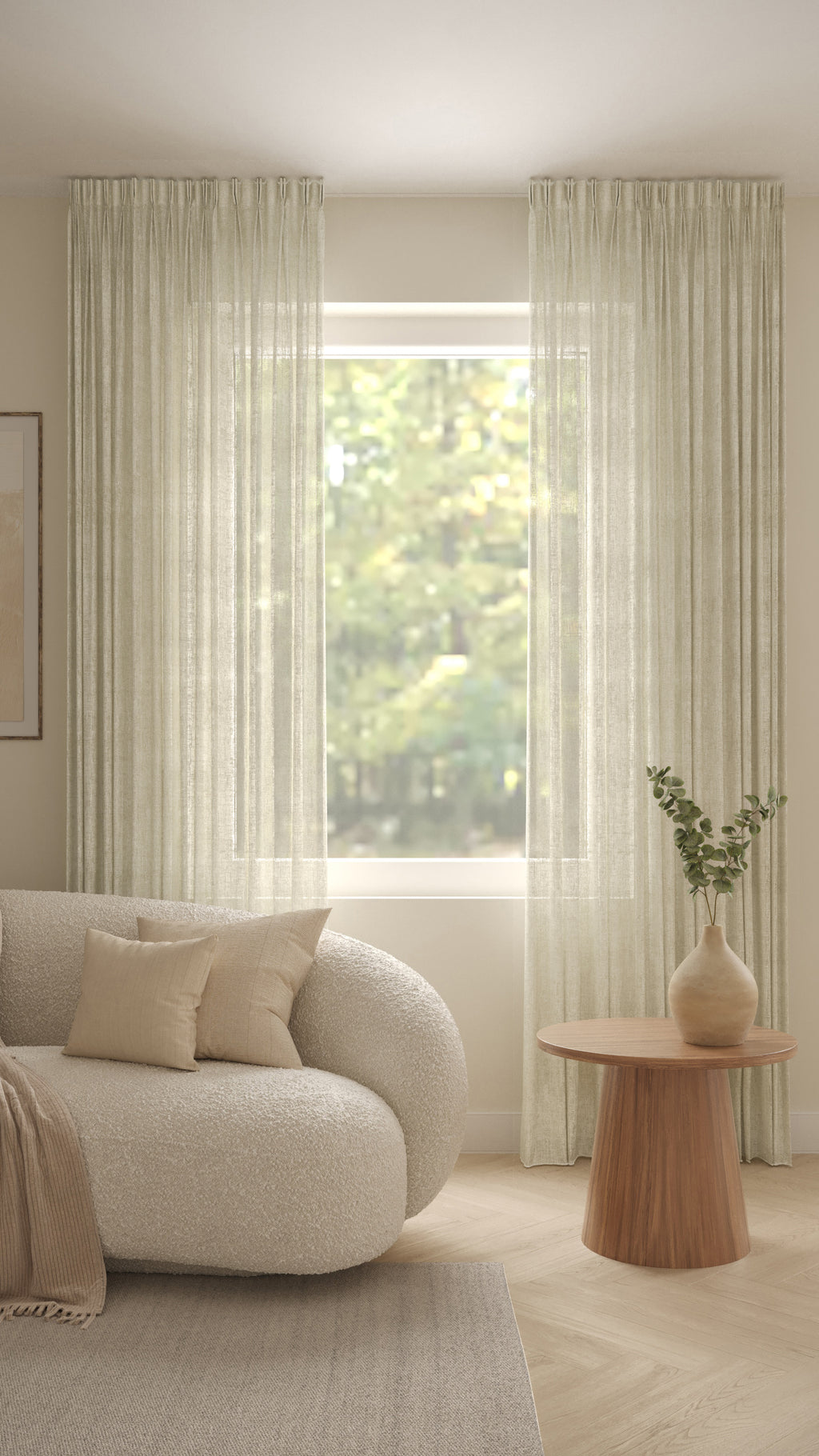 Inbetween Linnenlook Ecru