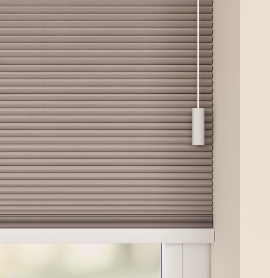 Elektrische Plissé gordijnen Parijs Oud Roze Verduister 746-04