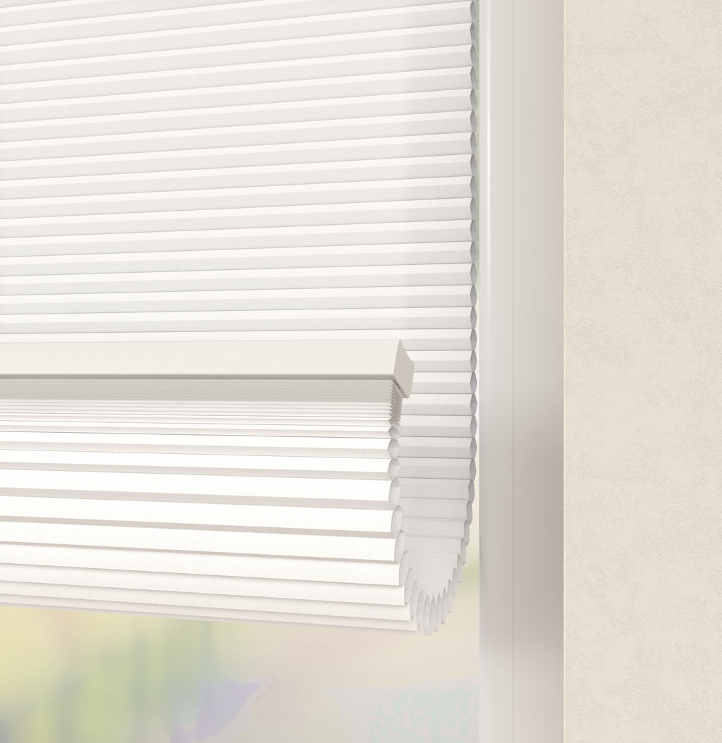 Premium Plissé gordijnen Parijs Wit 100