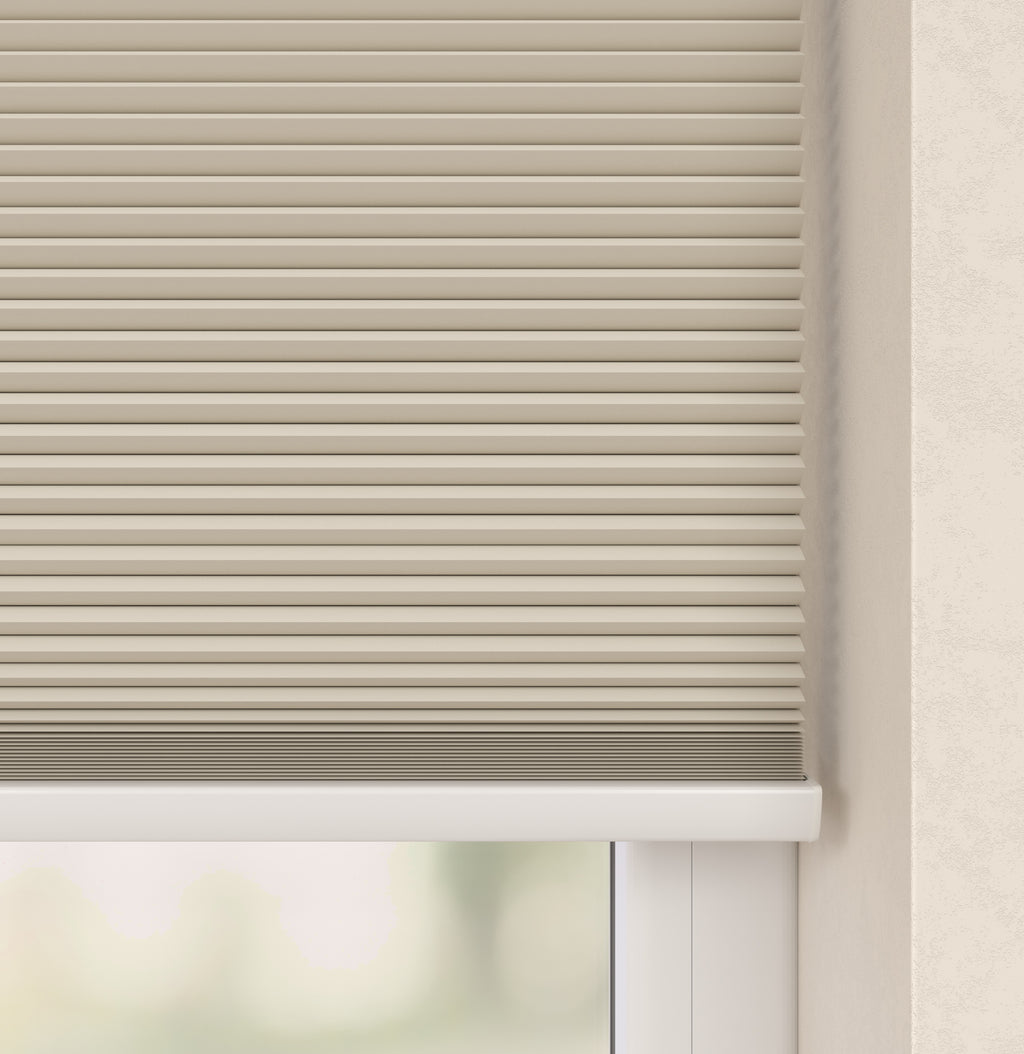 Plissé Gordijn Premium Parijs Lichtzand Verduister 5160 Afbeelding 2