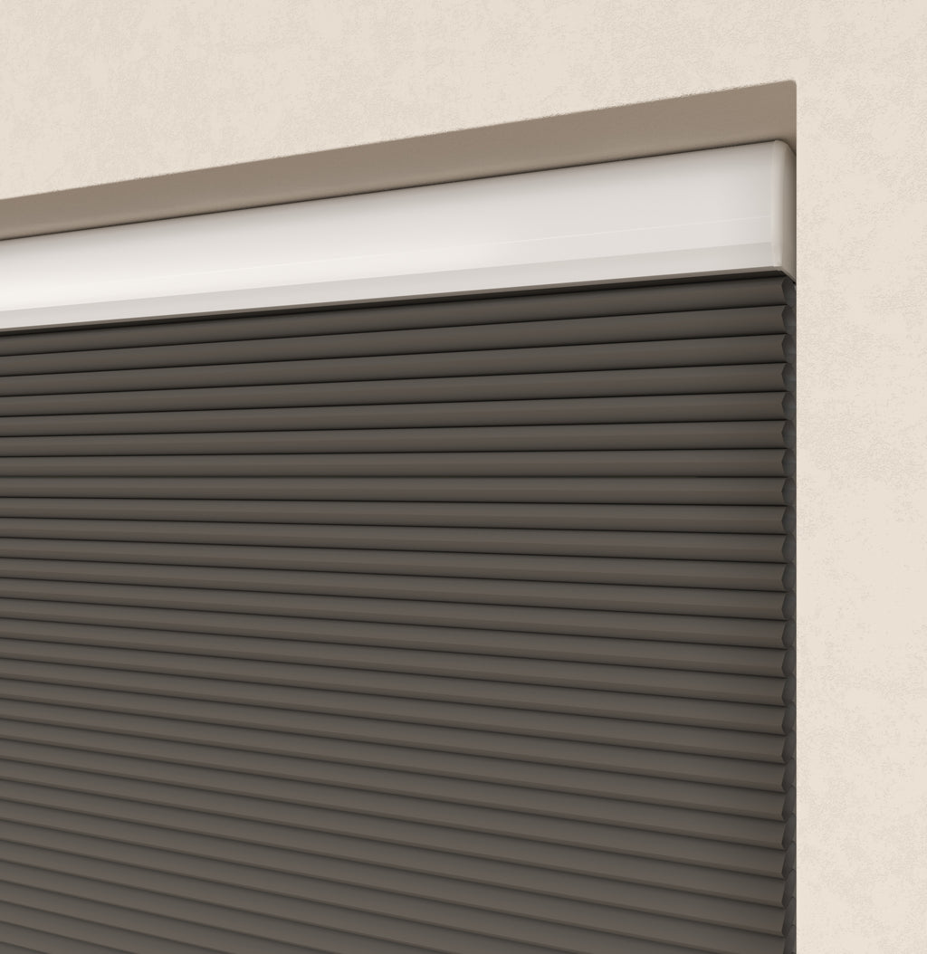 Premium Plissé gordijnen Parijs Antraciet Verduister 5200