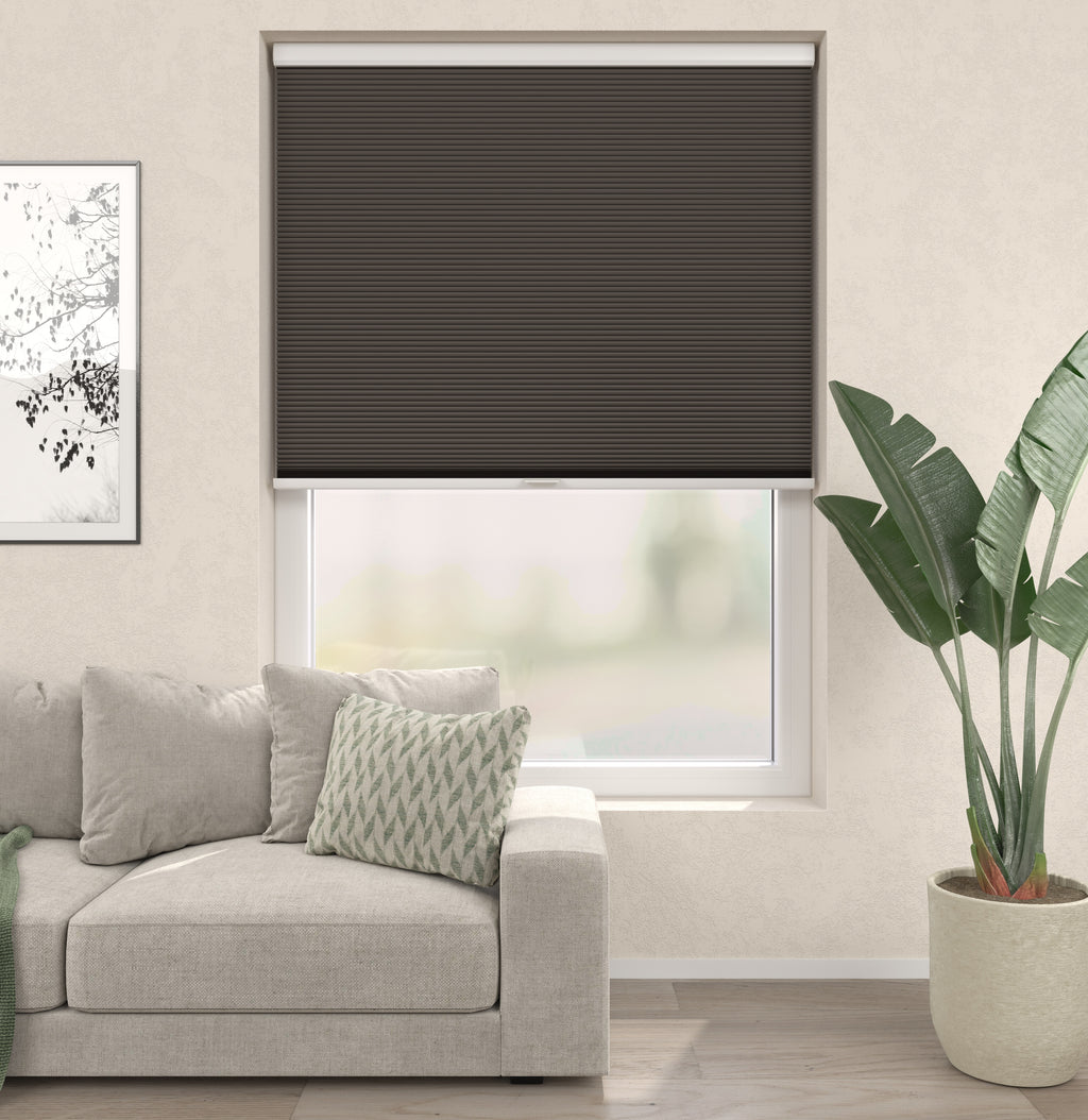 Plissé Gordijn Premium Parijs Donkergrijs Verduister 5210 Afbeelding 1