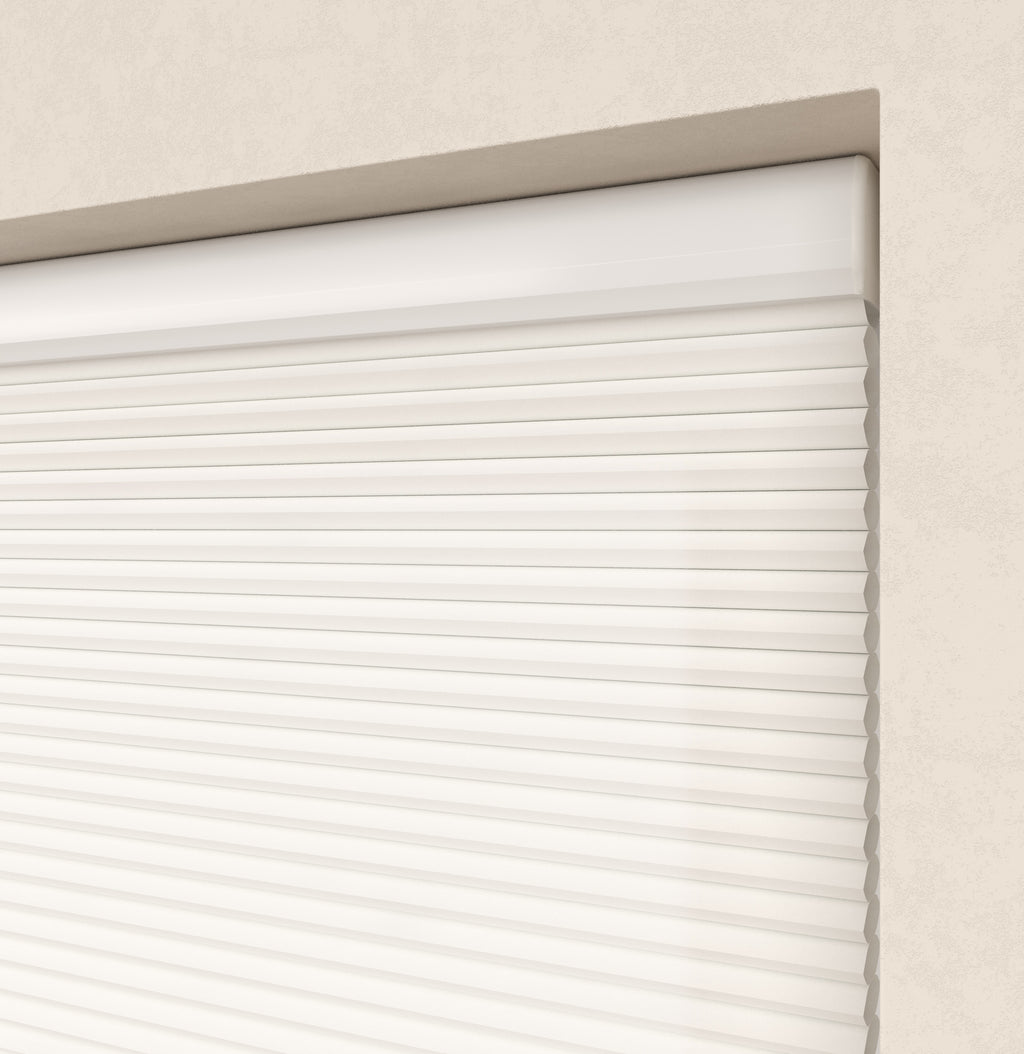 Premium Plissé gordijnen Monaco Wit 01