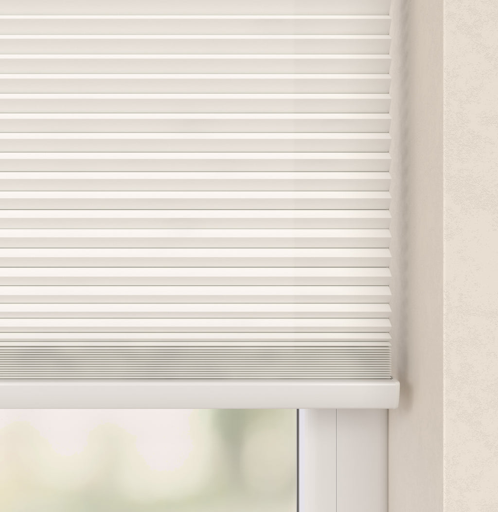 Plissé Gordijn Premium Monaco Wit 01 Afbeelding 2