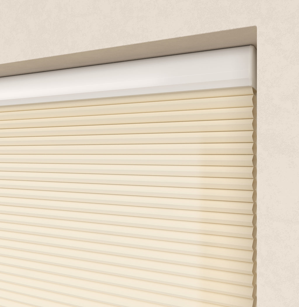 Premium Plissé gordijnen Monaco Ecru 02