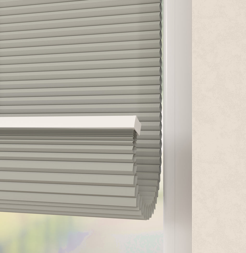 Premium Plissé gordijnen Monaco Lichtgrijs 10