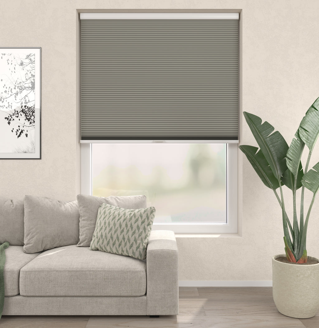 Plissé Gordijn Premium Monaco Lichtgrijs Verduister 10 Afbeelding 1