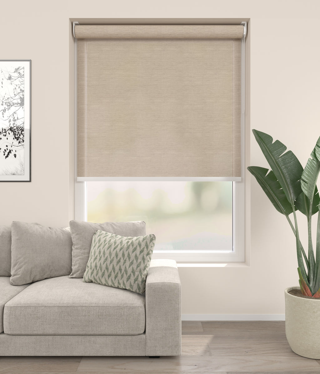 Rolgordijn Siena Bamboe Zand 7 Afbeelding 1