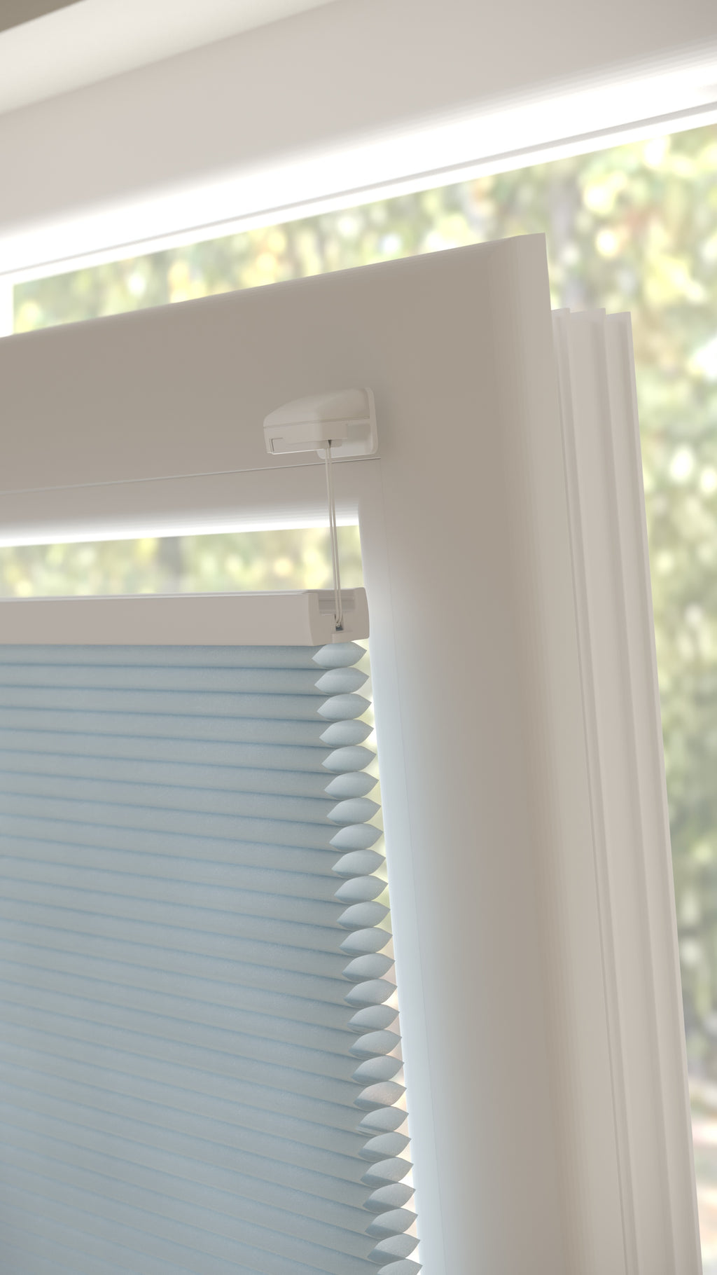 Plissé gordijnen Trend Zachtblauw 09 - Draai/kiep