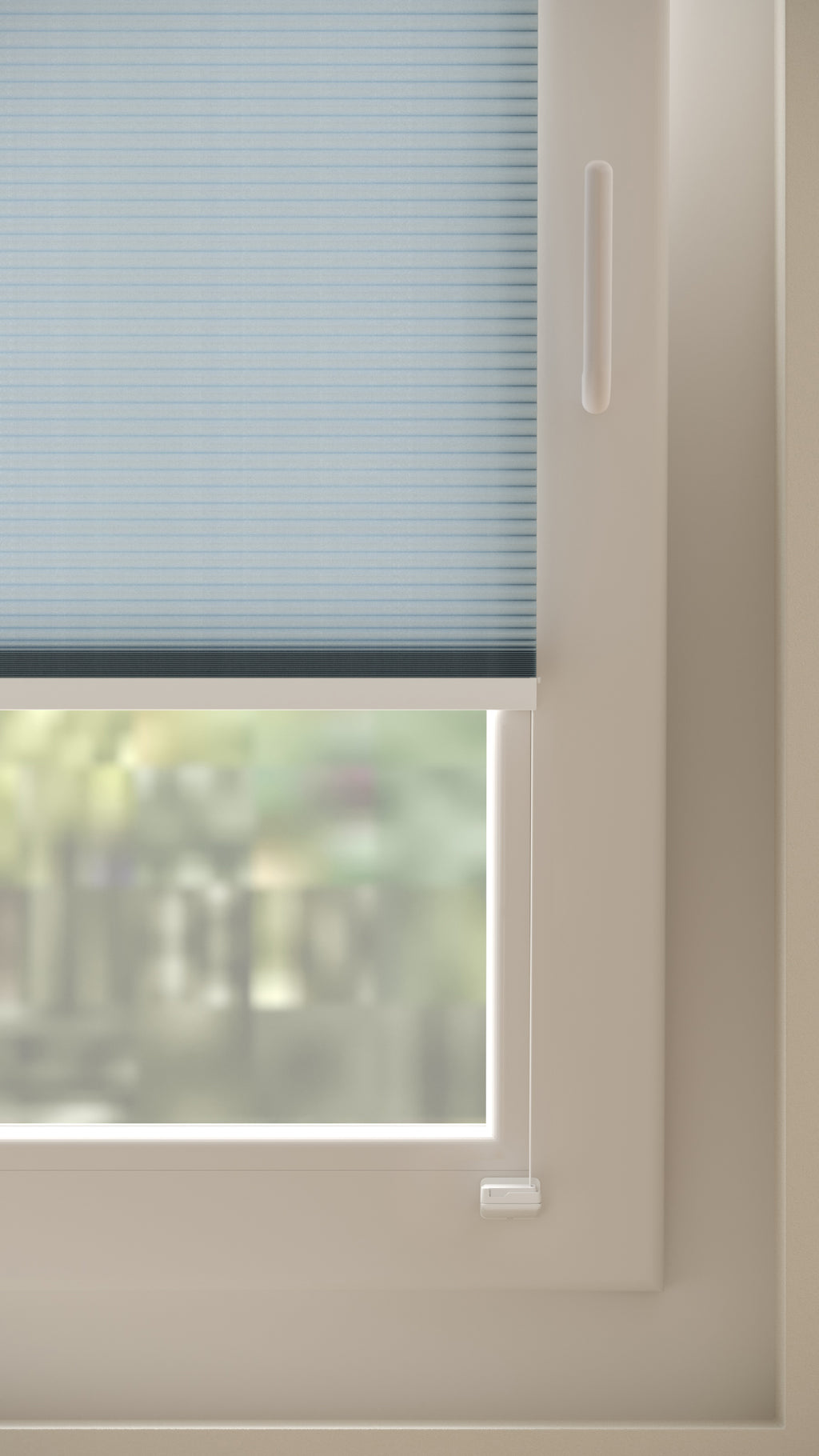 Plissé gordijnen Trend Zachtblauw 09 - Draai/kiep