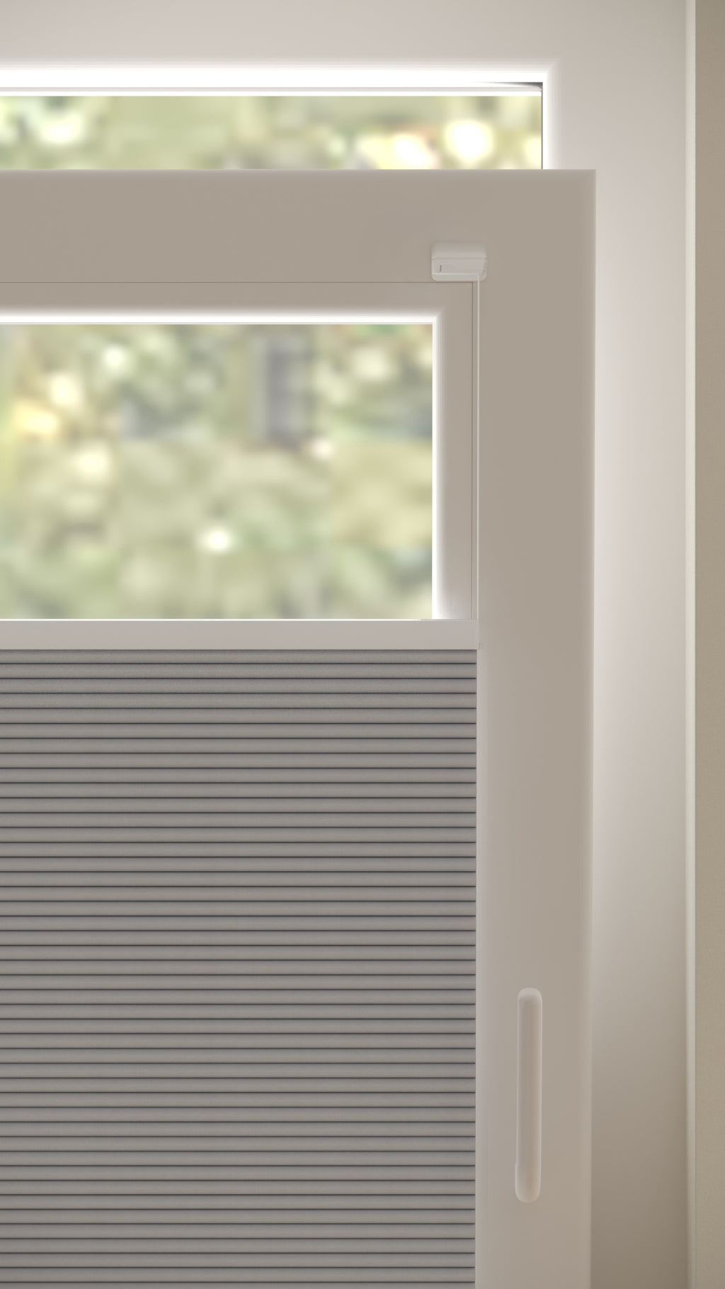 Plissé Gordijn Trend Grijs Verduister 13 Draai Kiep Afbeelding 2