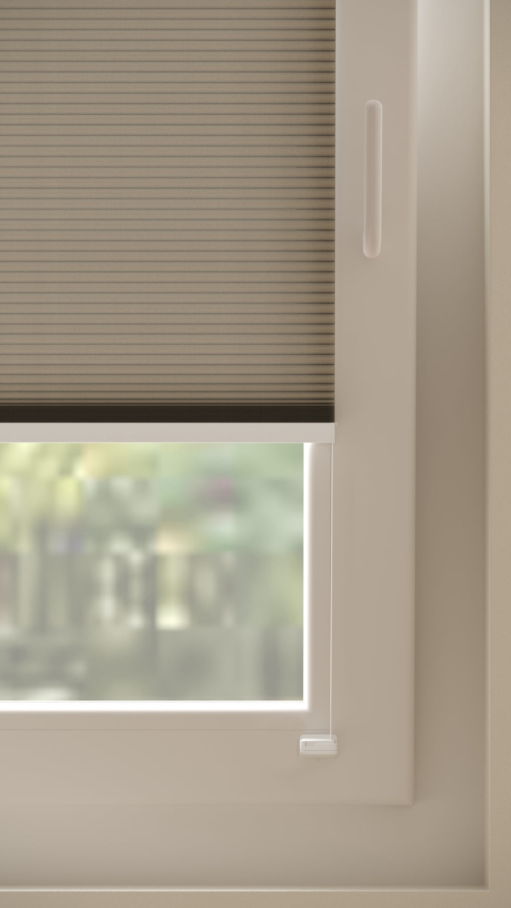 Plissé gordijnen Parijs Zand 170 - Draai/kiep