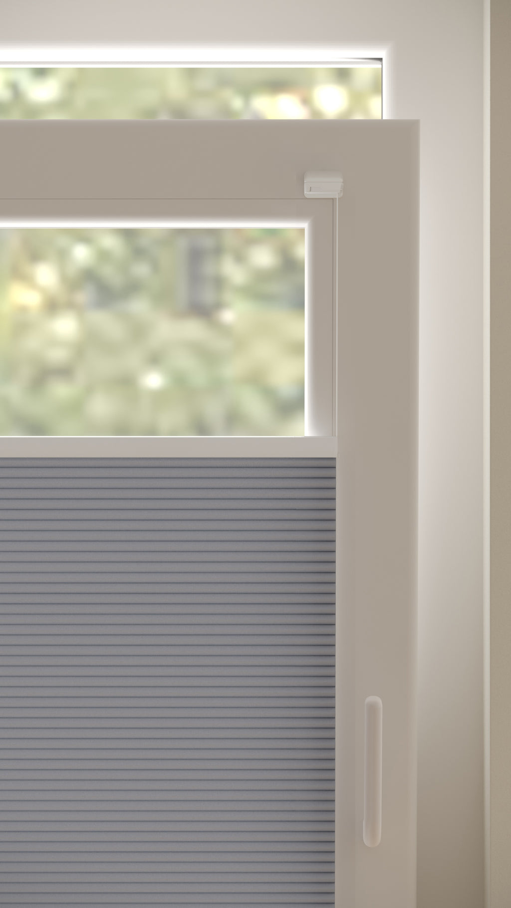 Plissé Gordijn Parijs Grijs 220 Draai Kiep Afbeelding 2