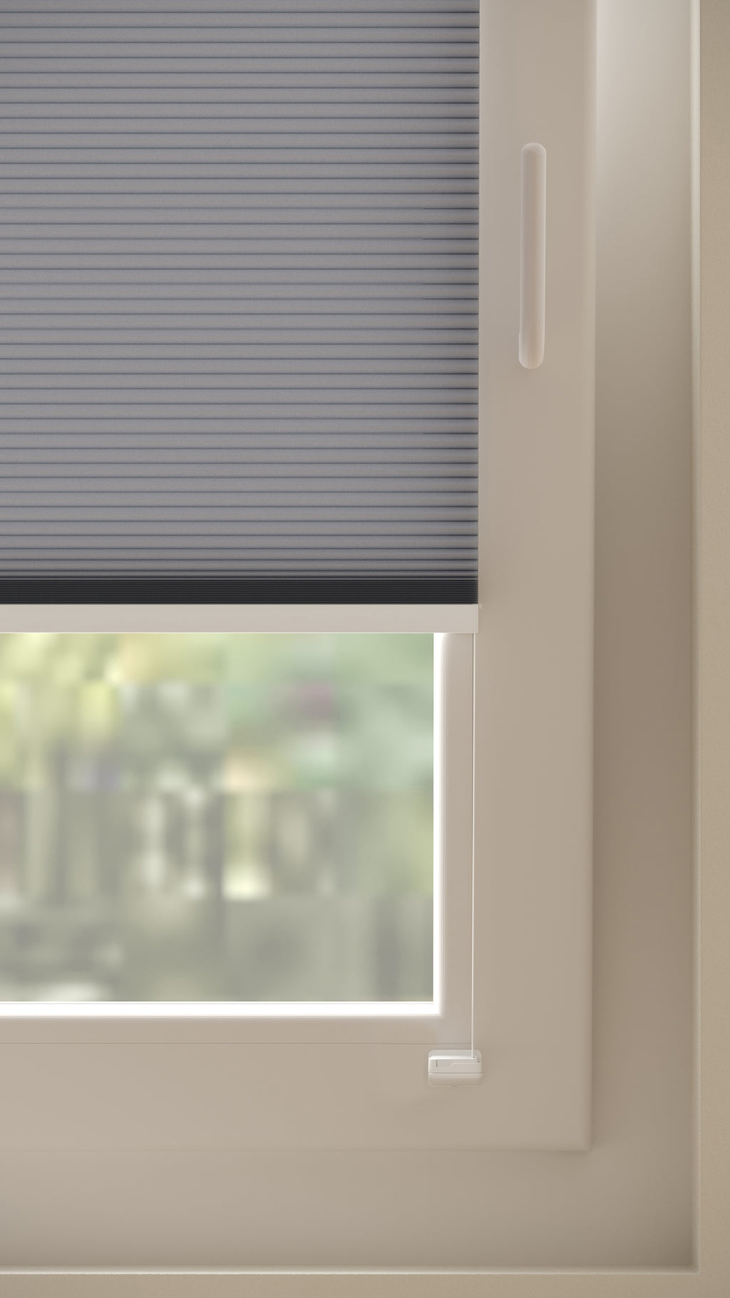 Plissé gordijnen Parijs Grijs 220 - Draai/kiep