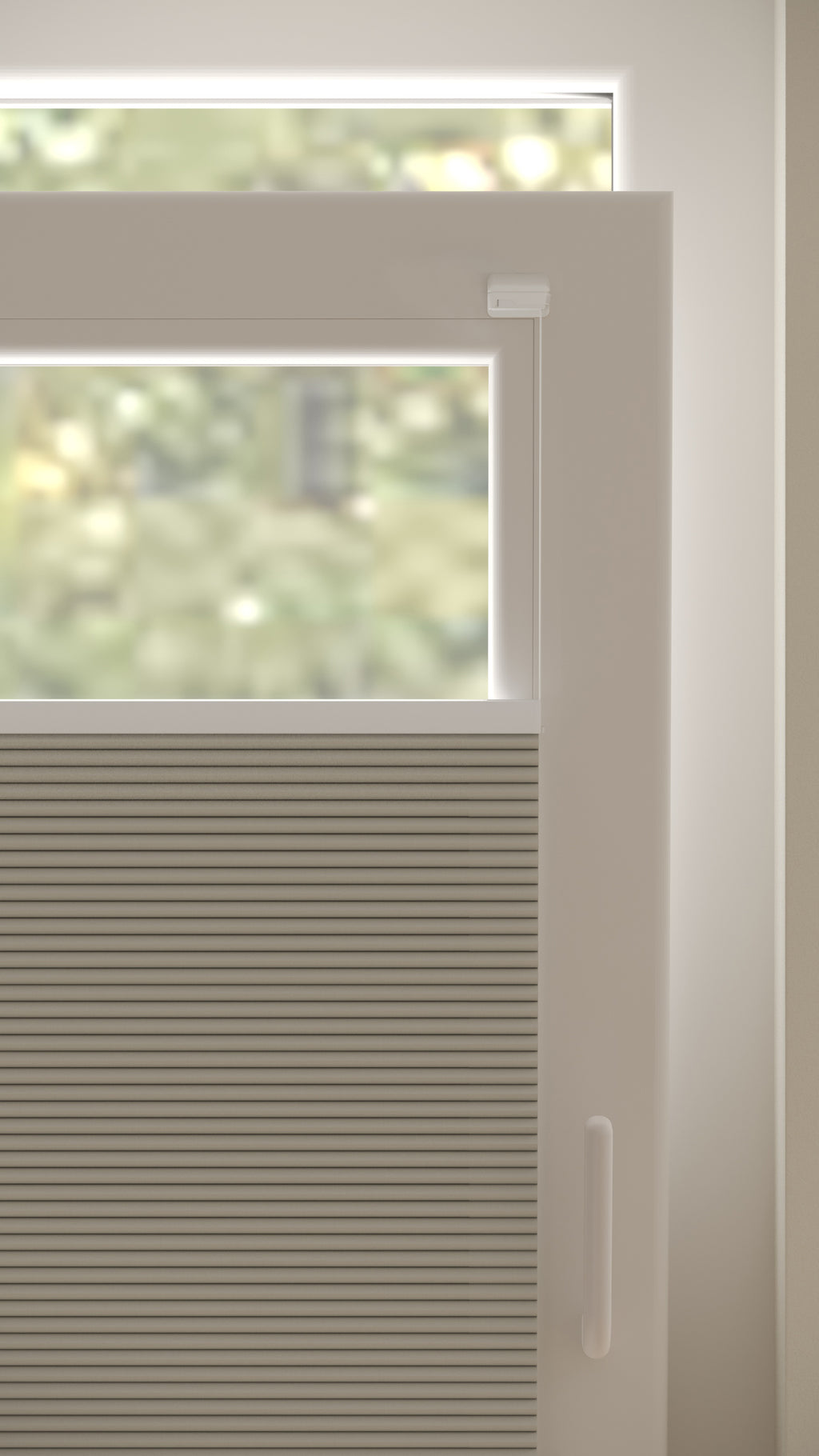 Plissé gordijnen Monaco Zand 04 - Draai/kiep