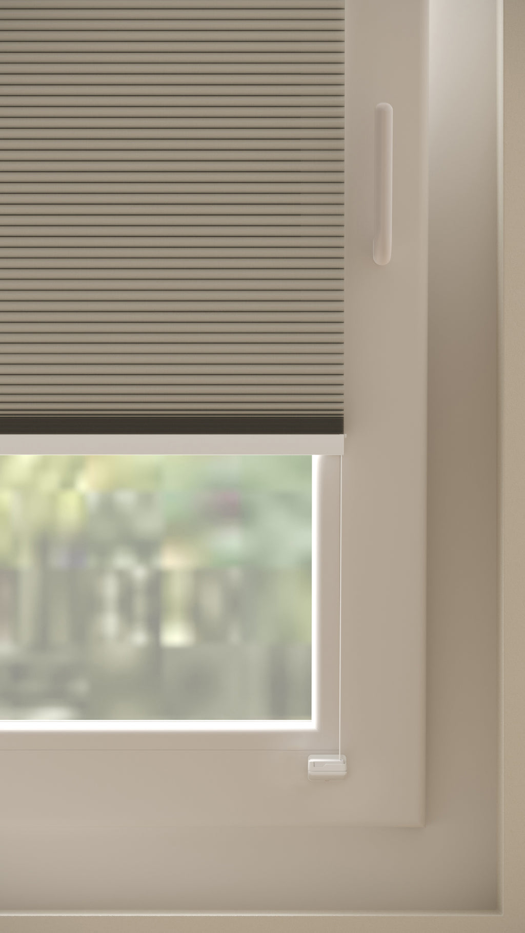 Plissé gordijnen Monaco Zand 04 - Draai/kiep