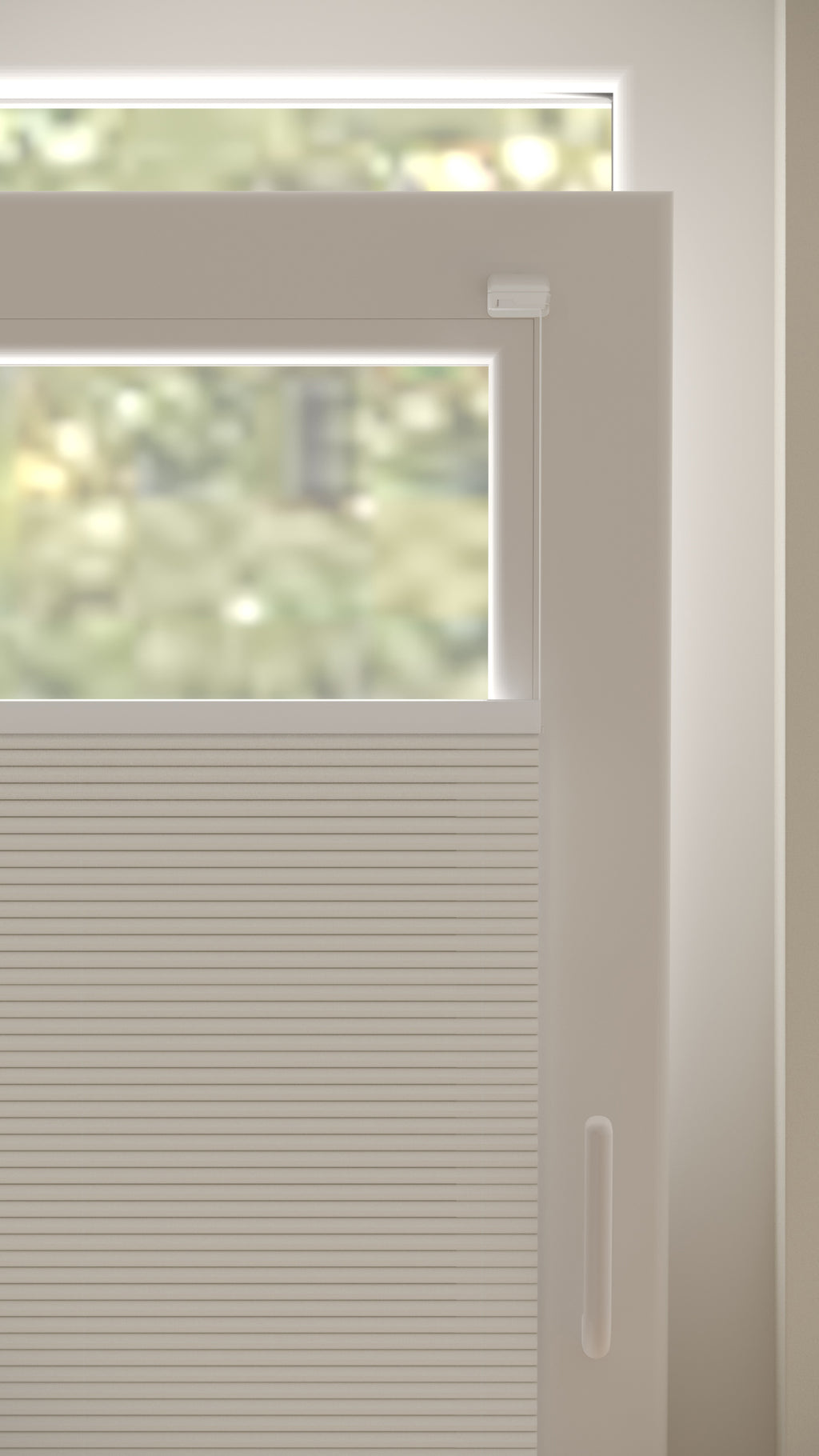 Plissé gordijnen Parijs Lichtbeige Verduister 5110 - Draai/kiep