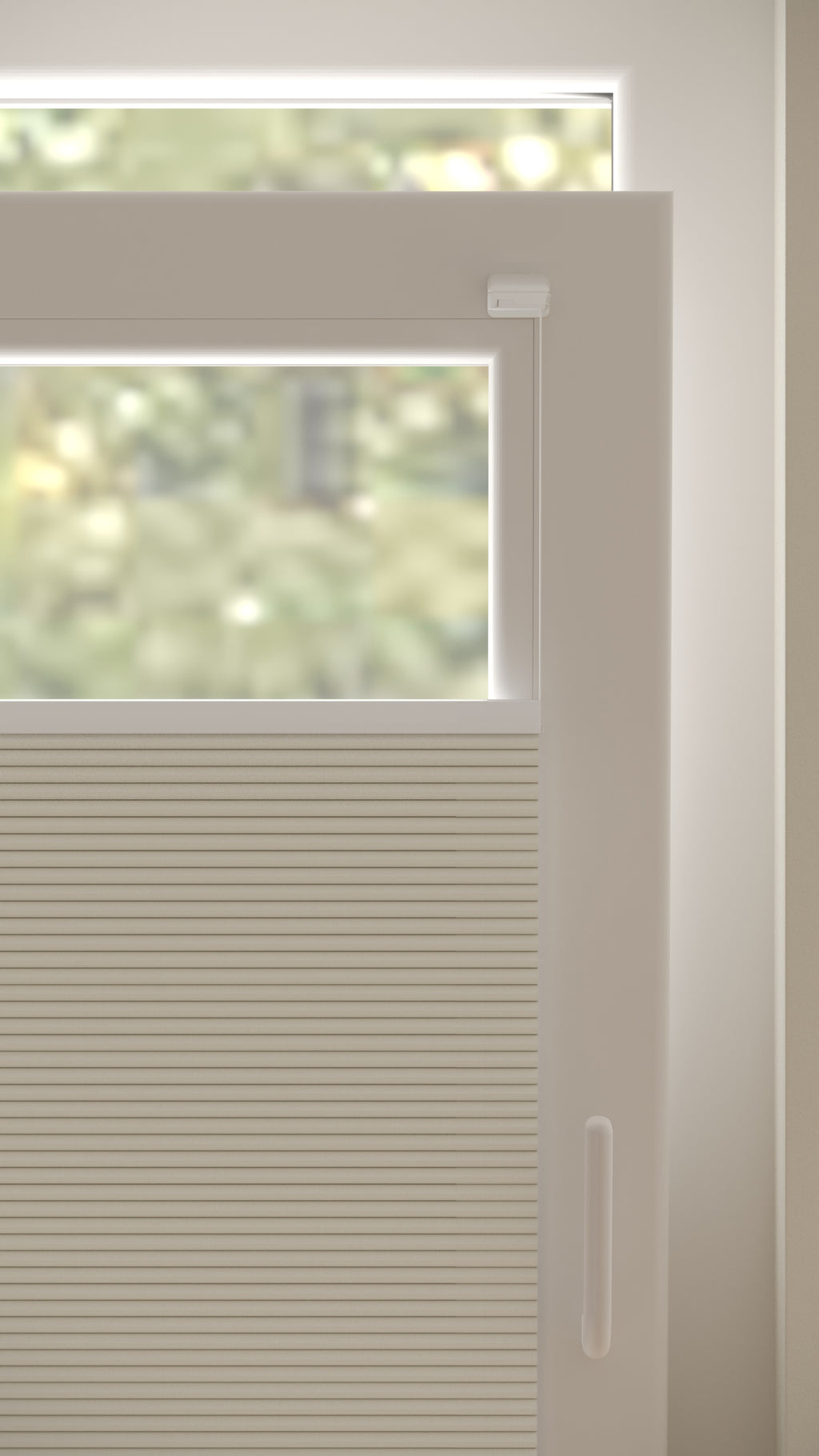 Plissé gordijnen Parijs Lichtzand Verduister 5160 - Draai/kiep