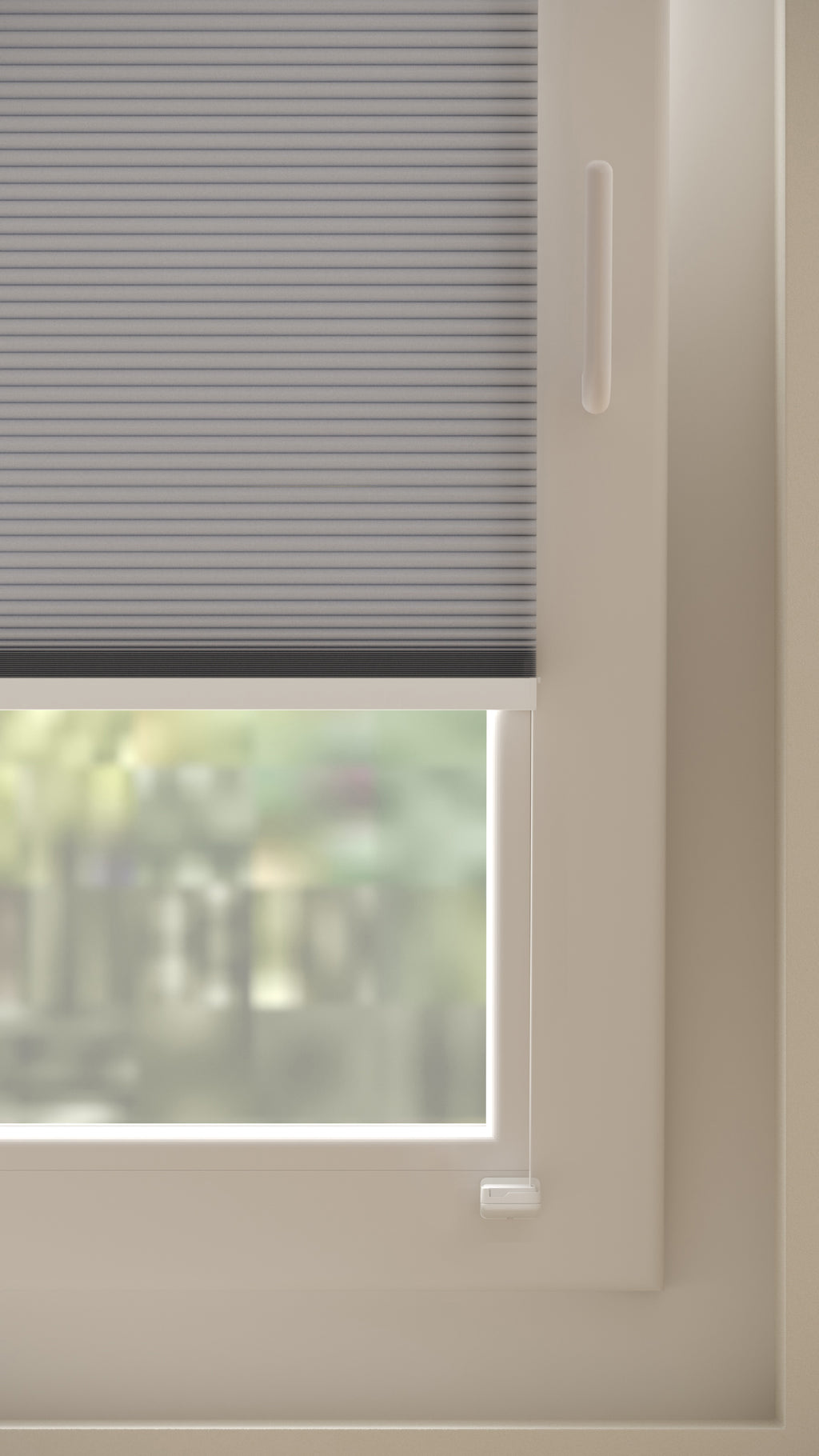 Plissé gordijnen Parijs Grijs Verduister 5220 - Draai/kiep