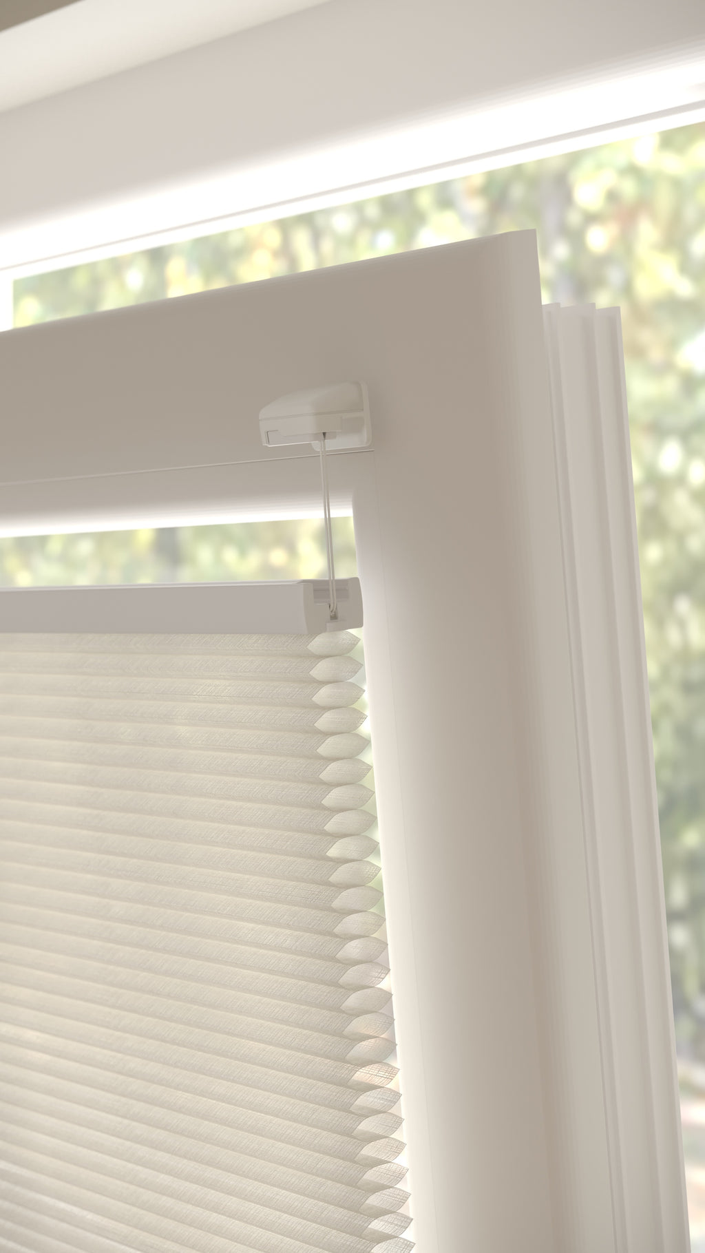 Plissé gordijnen Saint-Tropez Lichtzand 03 - Draai/kiep