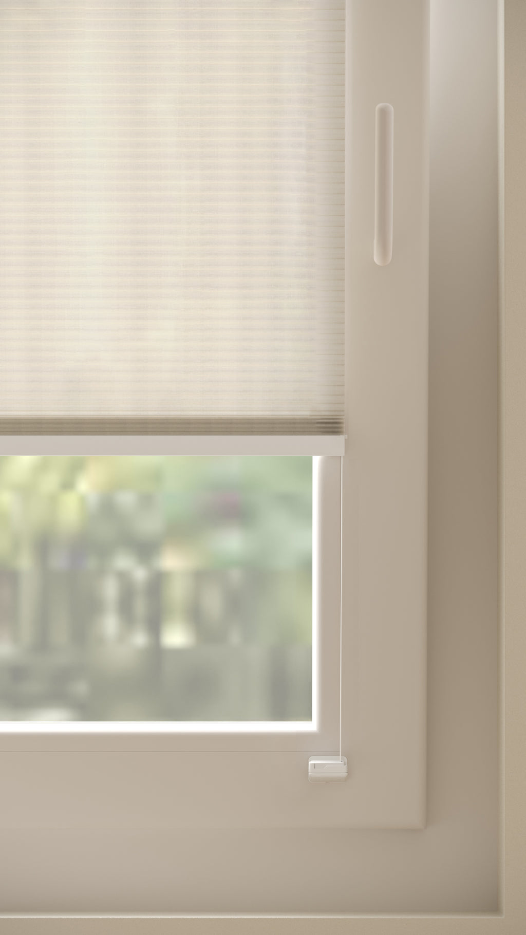 Plissé gordijnen Saint-Tropez Lichtzand 03 - Draai/kiep