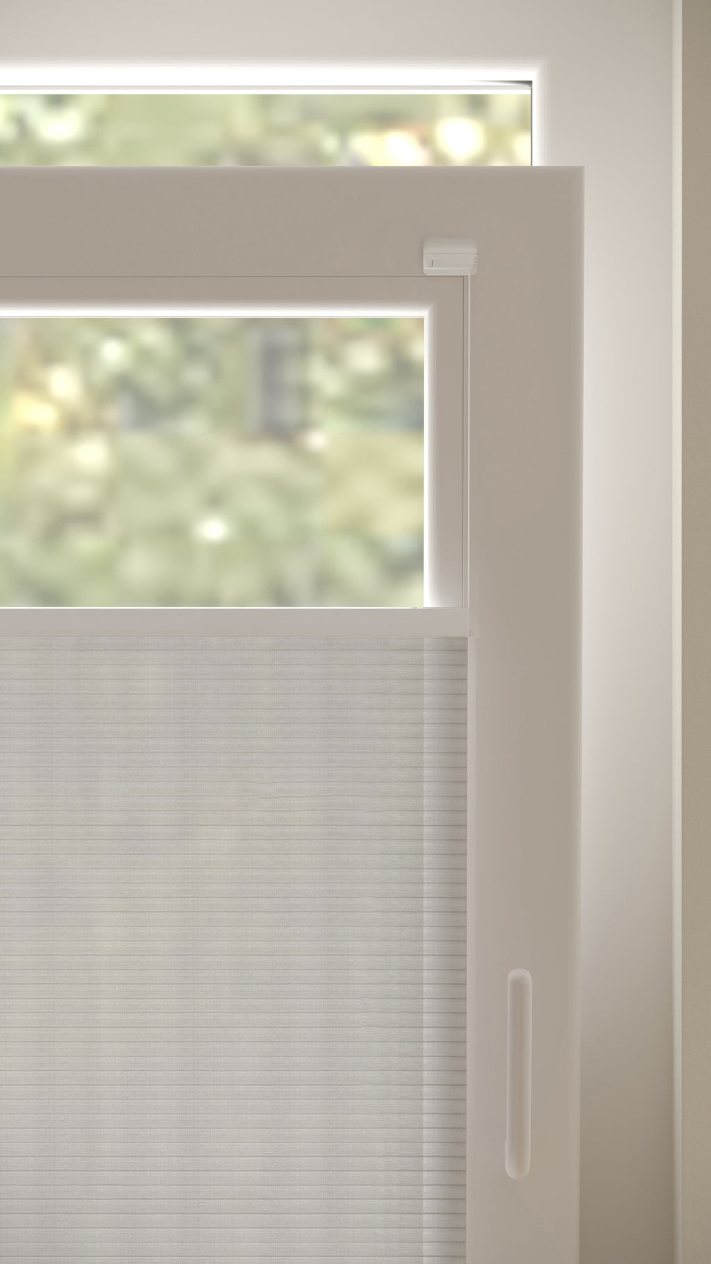 Plissé gordijnen Saint-Tropez Lichtgrijs 04 - Draai/kiep