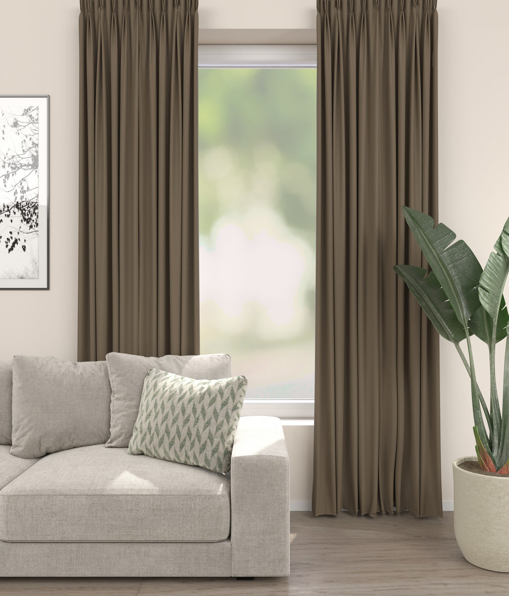 Verduistergordijn Taupe