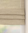 Vouwgordijn Linnenlook Lichtbeige