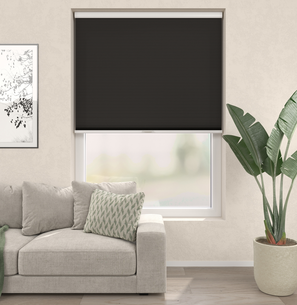 Plissé Gordijn Premium Parijs Antraciet 200 Afbeelding 1