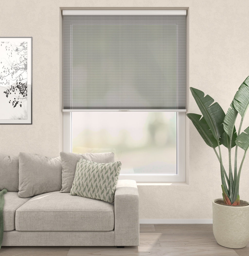 Plissé Gordijn Premium Saint Tropez Lichtgrijs 04 Afbeelding 1