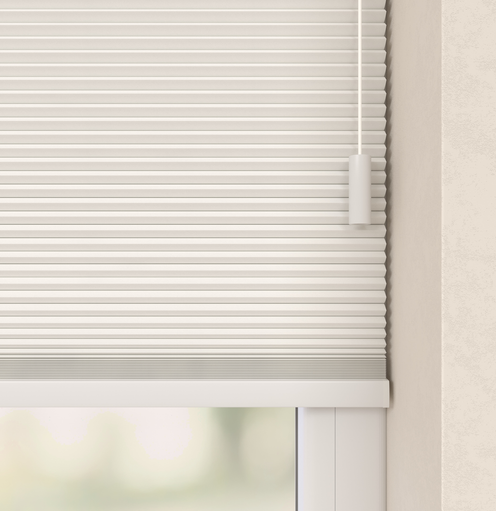 Plissé gordijnen Monaco Wit 01