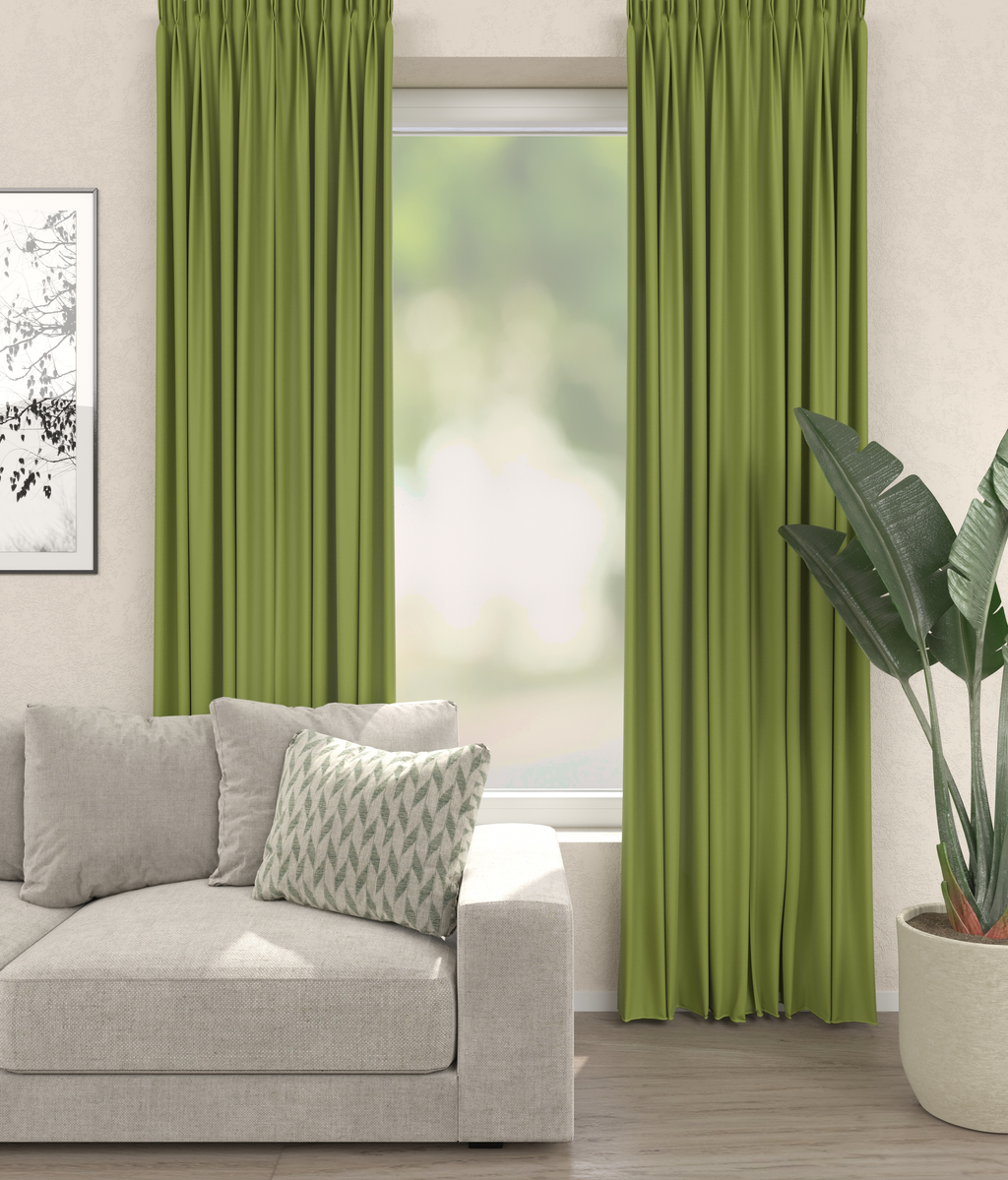 Verduistergordijn Lime