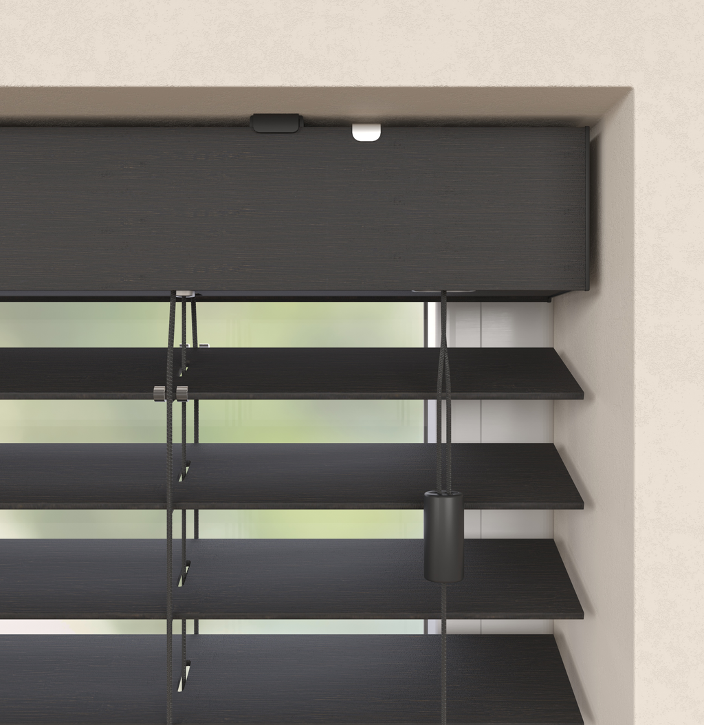 Bamboe Jaloezieën - Naturel Zwart bruin